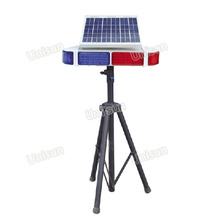 Solar 96PCS LED Warning Light, Traffic Signal Light, Flash Safety Light with Tripod